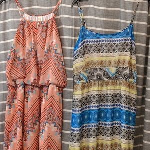 Women's maxi dresses (lot of 2)